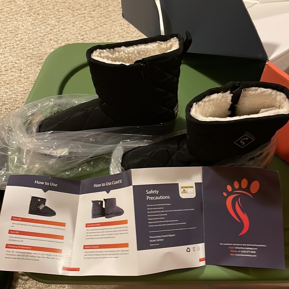 ThermalStep Heated Slippers